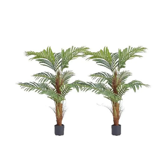 Palmier Artificiel 120/150/180 cm – Fausse Plante en PE, Anti-Basculement, Faible Entretien