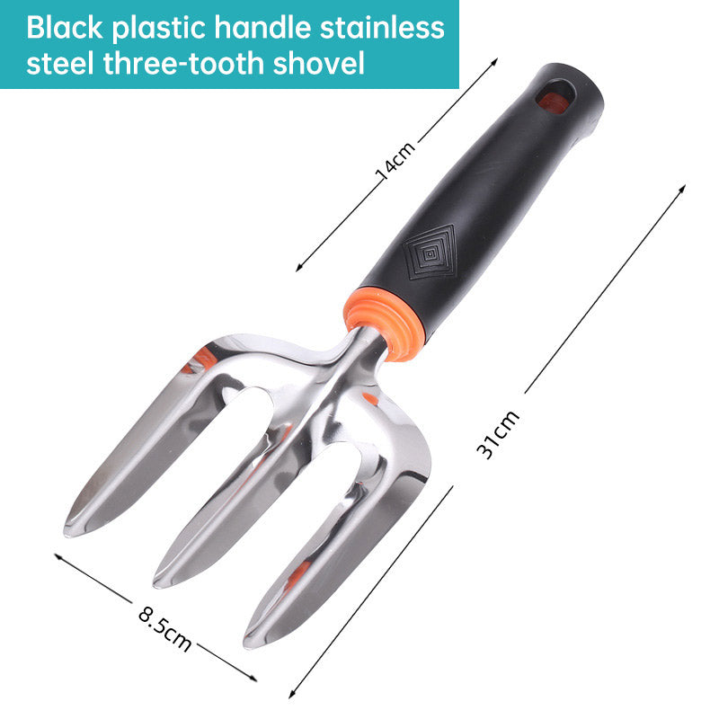 Outils de Jardinage Acier & Plastique – Pelle, Râteau, Binette | 11 Modèles