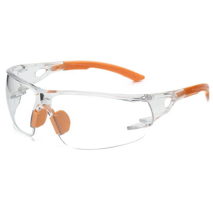 Lunettes de Protection Cyclisme – Monture Transparente Anti-Vent