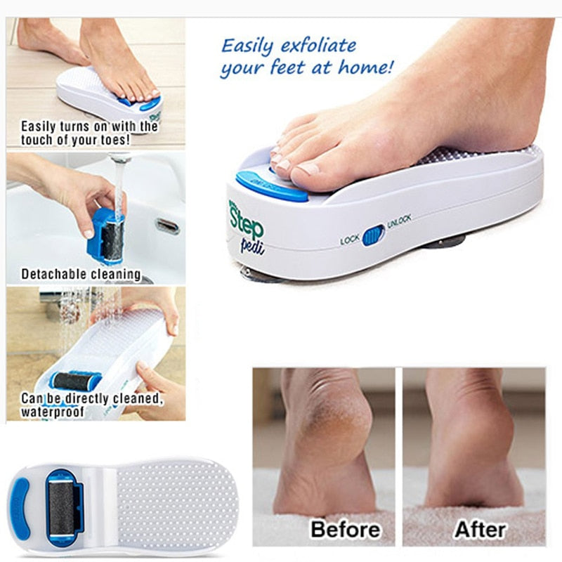 Lime électrique pédicure – Ponceuse Automatique Callosités & Peau Morte | Pieds Doux