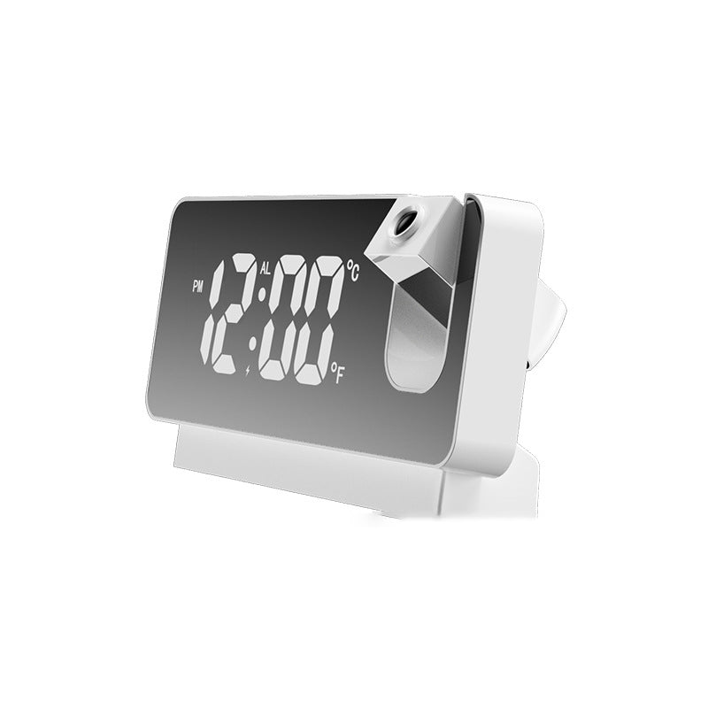 Student electronic clock Internet celebrity LED large screen mirror intelligent alarm clock luminous temperature and humidity pr