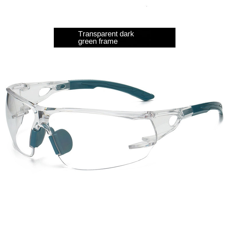 Lunettes de Protection Cyclisme – Monture Transparente Anti-Vent