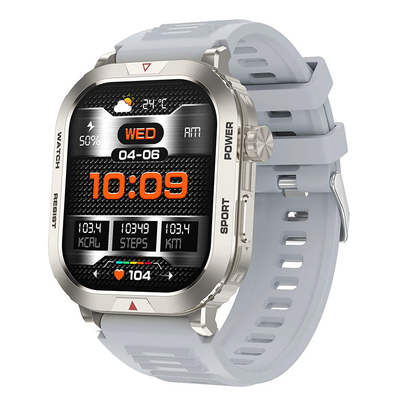 Smartwatch ZW66 – Appels Bluetooth, Notifications, Cardiofréquencemètre & Sport