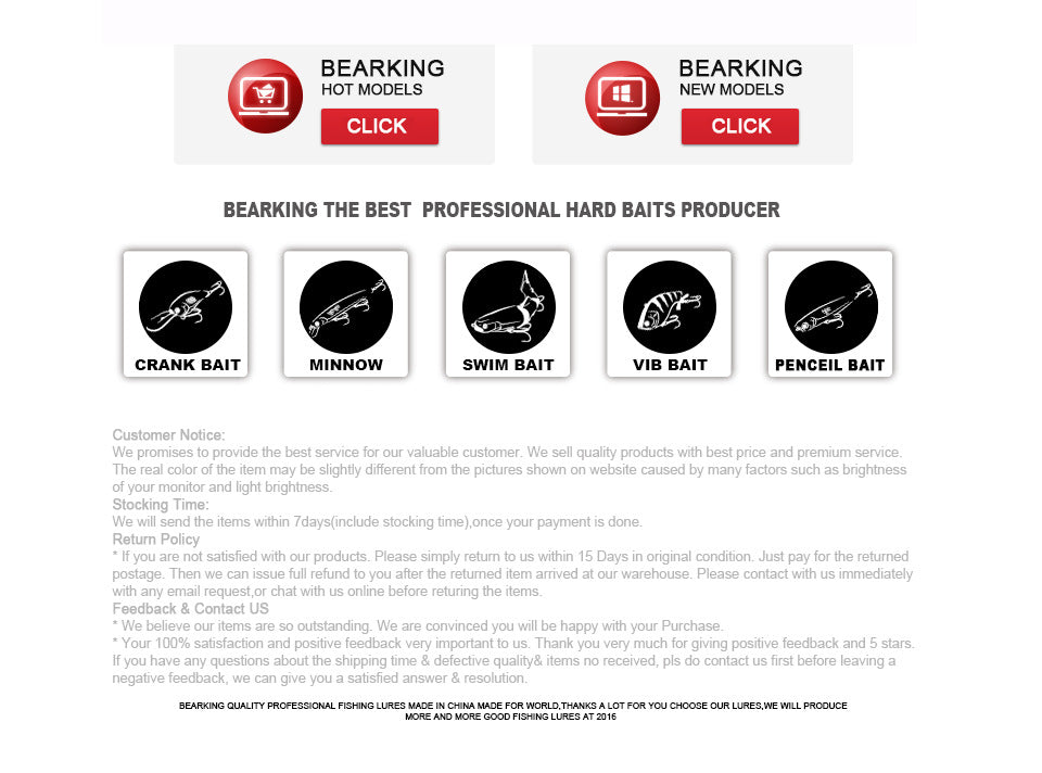 BEARKING 80mm 8.5g professional quality magnet weight fishing lures minnow crank hot model Artificial Bait Tackle