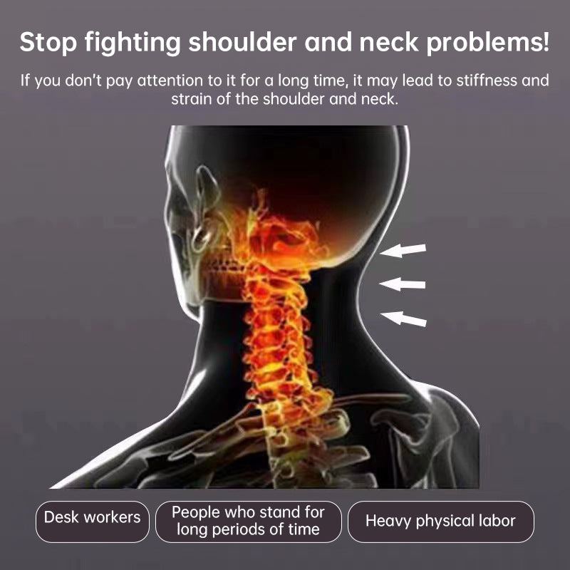 Oreiller SPA Fibre Soja Orthopédique - Massage Cervical Soutien Nuque Sommeil