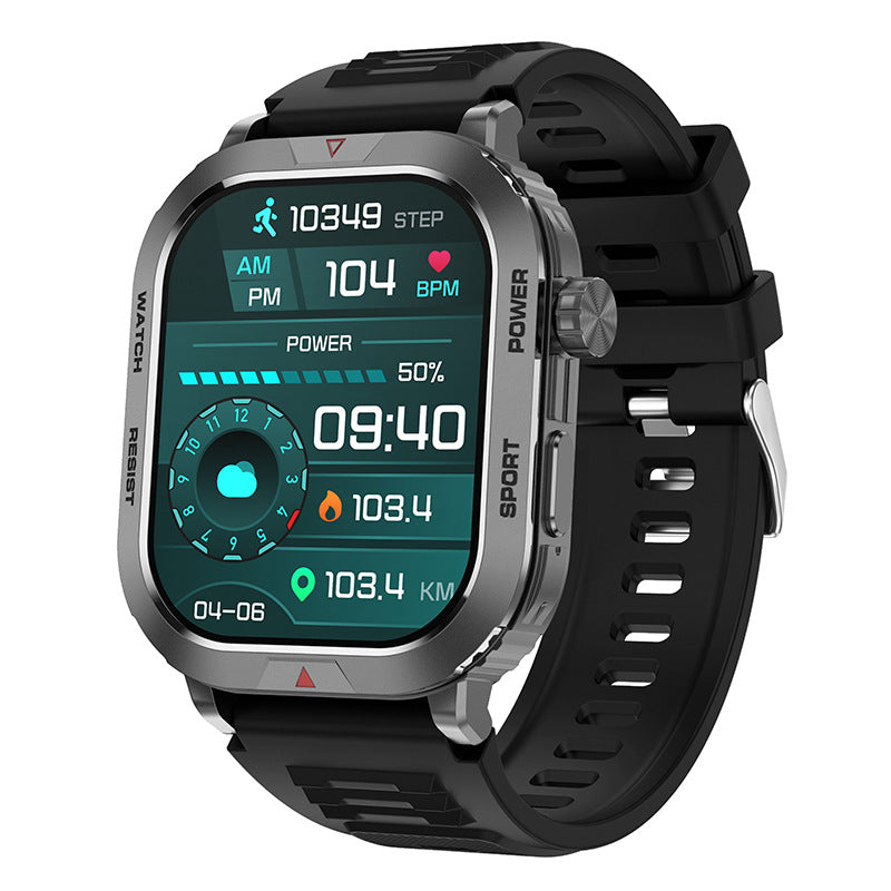 Smartwatch ZW66 – Appels Bluetooth, Notifications, Cardiofréquencemètre & Sport