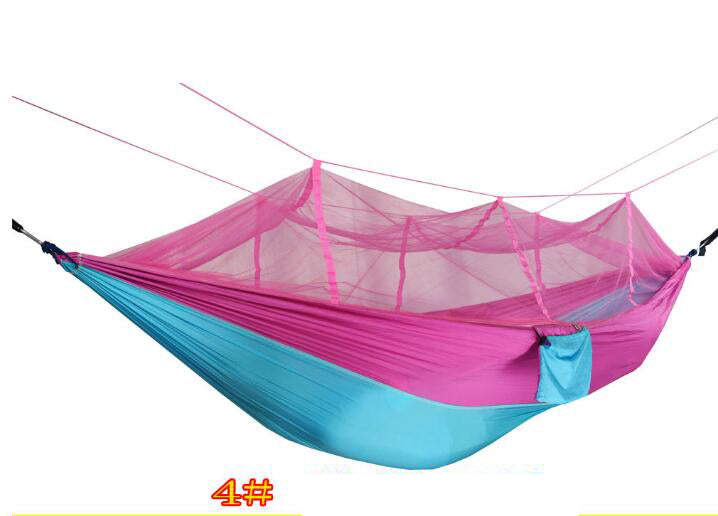 Hamac Camping 2 Personnes Ultraléger avec Moustiquaire – 260x140 cm
