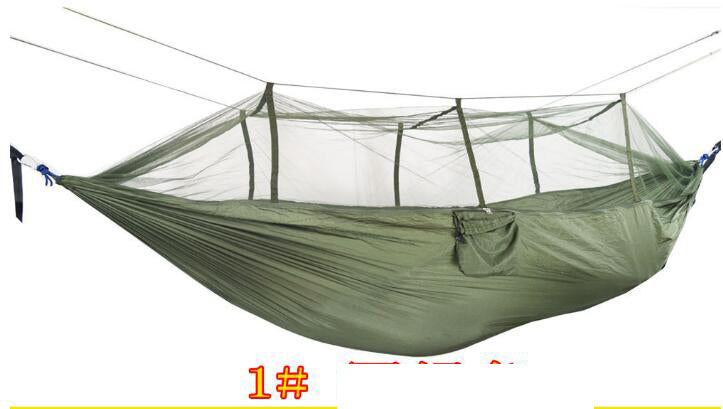 Hamac Camping 2 Personnes Ultraléger avec Moustiquaire – 260x140 cm