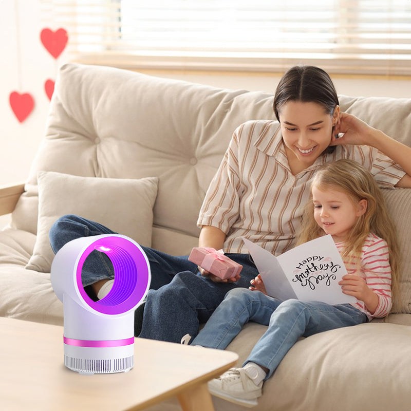 Lampe Anti-Moustiques USB Silencieuse – Piège à Insectes Portable, Sans Produit Chimique