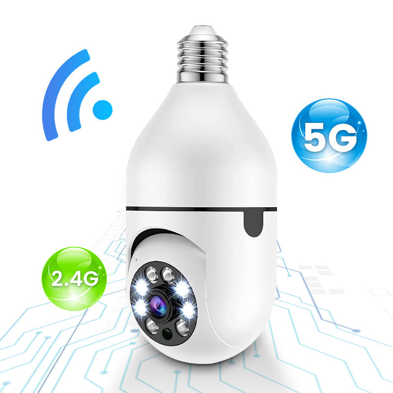 Caméra WiFi Surveillance Intérieure – Vision Nocturne, 2.4G/5G, Full HD 1080p