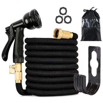 Tuyau d'Arrosage Extensible Anti-Nœuds – 7,5m ou 30m avec Pistolet 8 Jets