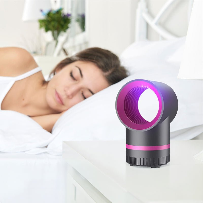 Lampe Anti-Moustiques USB Silencieuse – Piège à Insectes Portable, Sans Produit Chimique