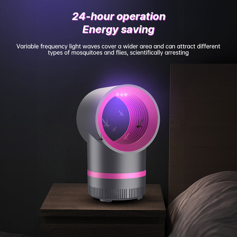 Lampe Anti-Moustiques USB Silencieuse – Piège à Insectes Portable, Sans Produit Chimique