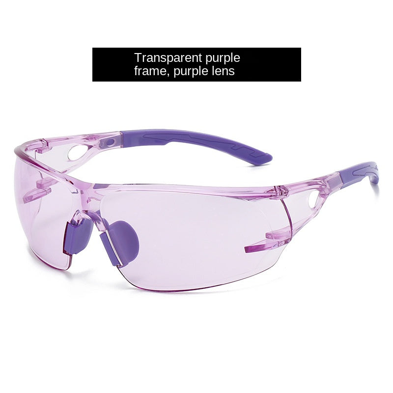 Lunettes de Protection Cyclisme – Monture Transparente Anti-Vent