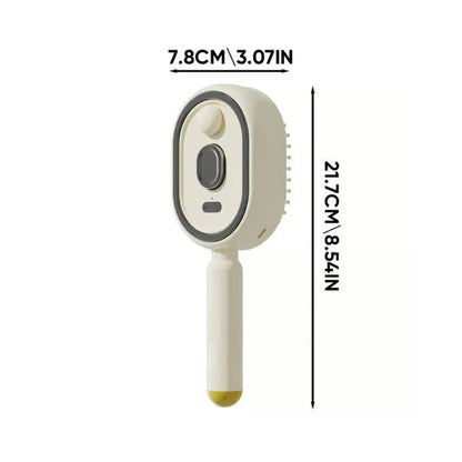 Brosse à cheveux vapeur ionique électrique – Lissage sans résidu