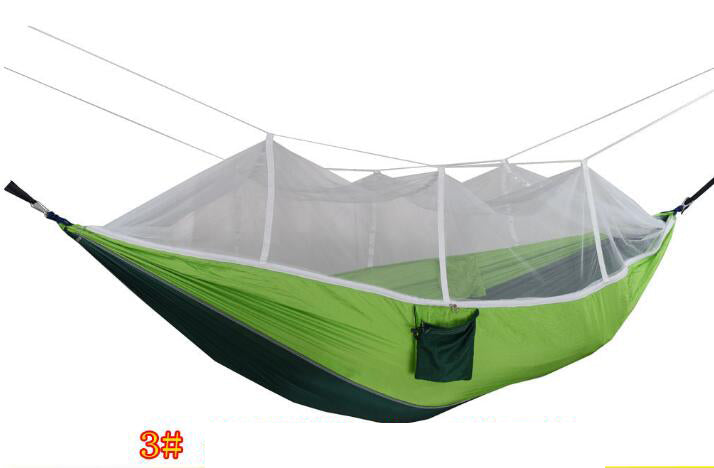 Hamac Camping 2 Personnes Ultraléger avec Moustiquaire – 260x140 cm