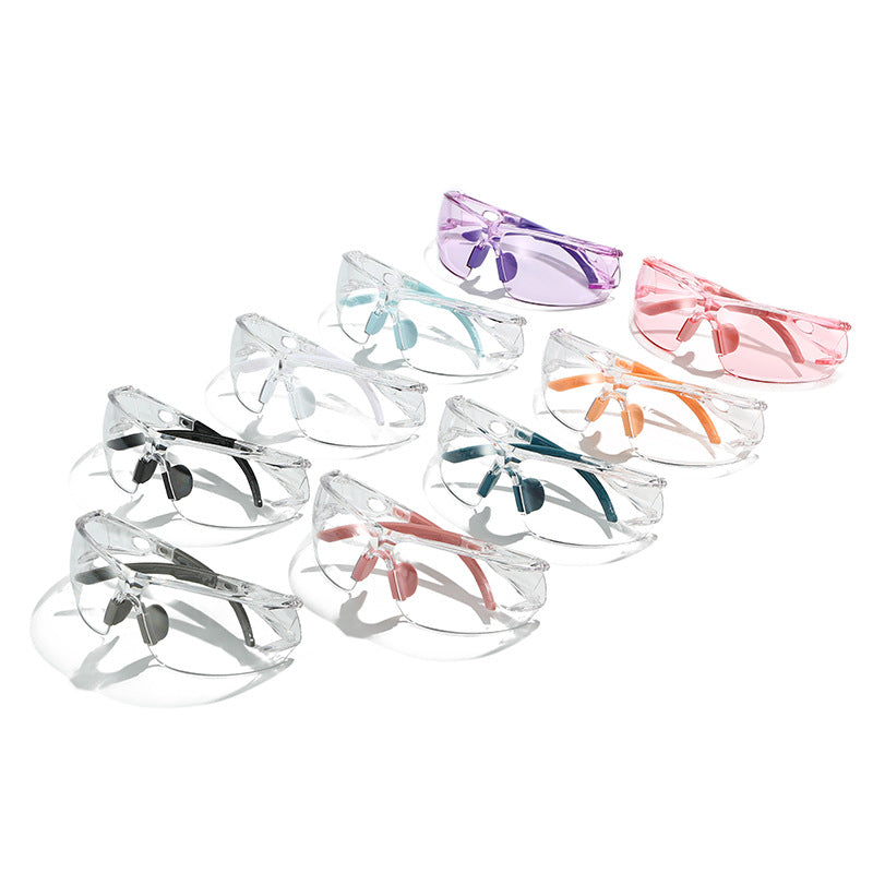 Lunettes de Protection Cyclisme – Monture Transparente Anti-Vent