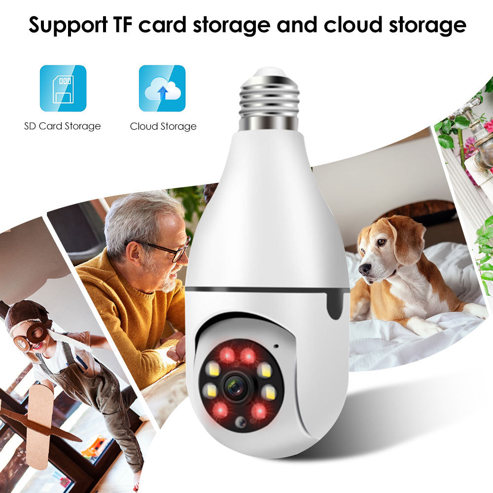 Caméra WiFi Surveillance Intérieure – Vision Nocturne, 2.4G/5G, Full HD 1080p