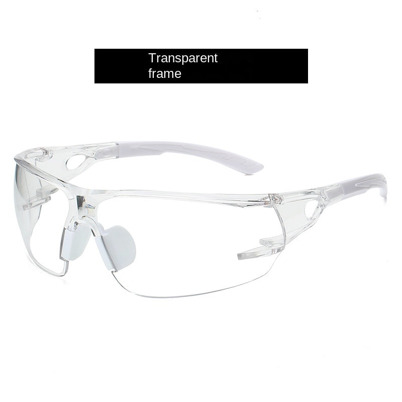 Lunettes de Protection Cyclisme – Monture Transparente Anti-Vent