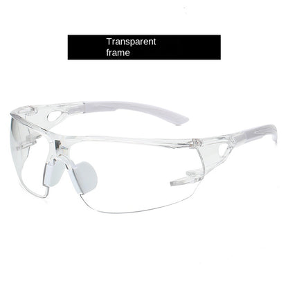 Lunettes de Protection Cyclisme – Monture Transparente Anti-Vent