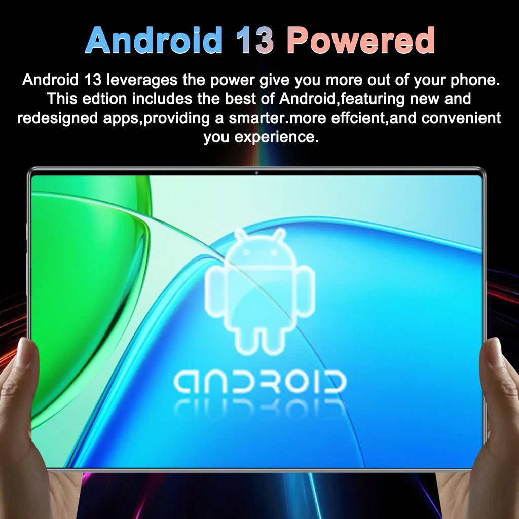 Tablette S11 Ultra Android 13 - 10.36" 16GB RAM 1TB ROM, 14 Cœurs, 20000mAh, WiFi