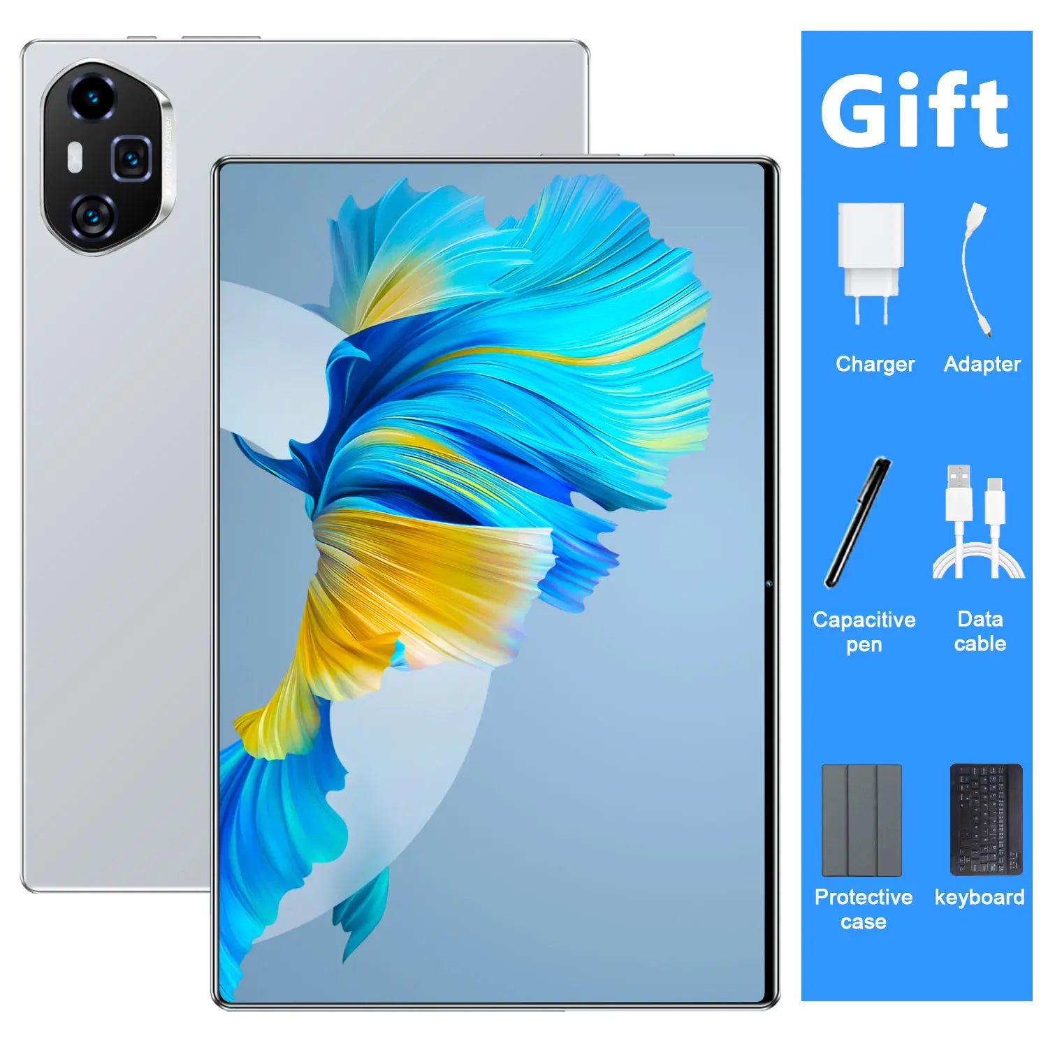 Tablette 300Pro 10,36" Android 14 - Snapdragon 8Gen2 16 Go+1 To 5G