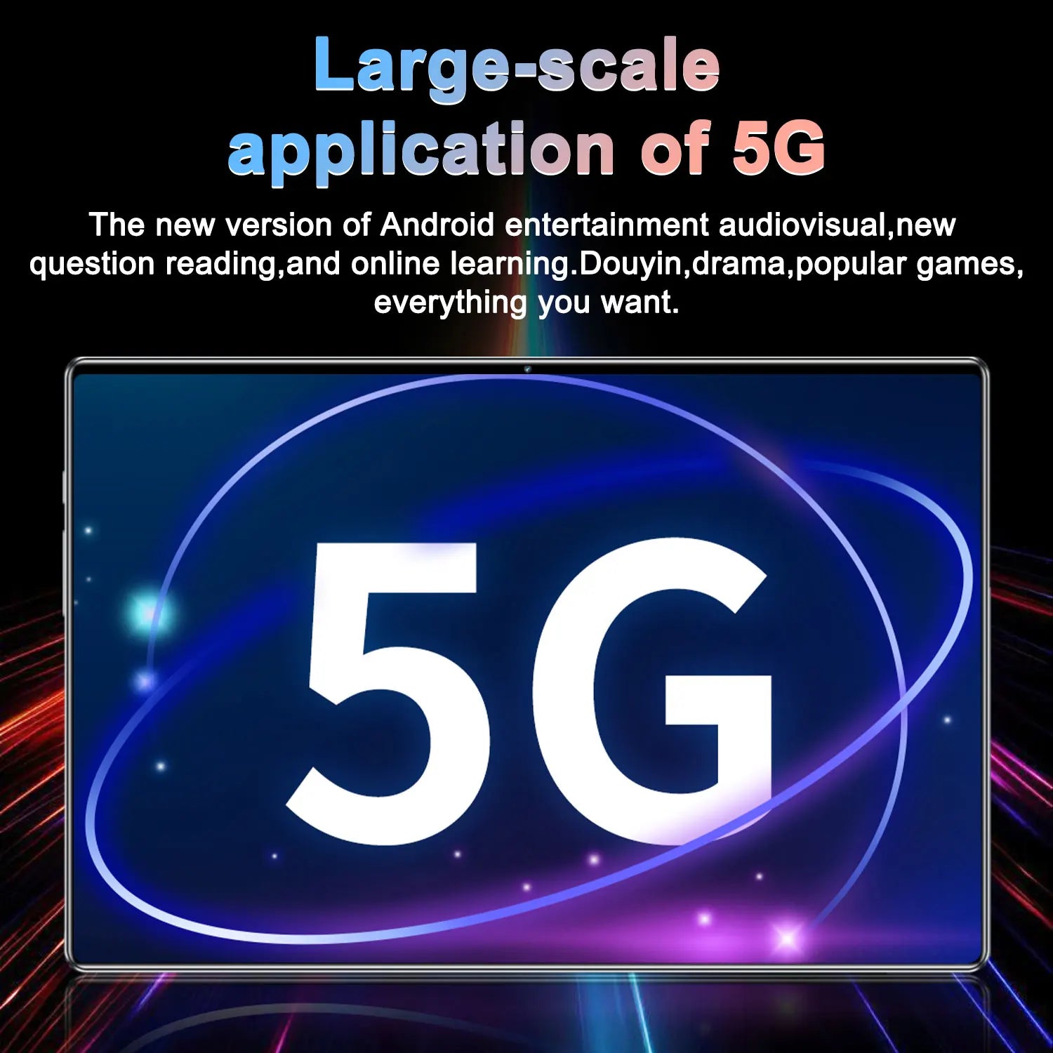 Tablette S11 Ultra Android 13 - 10.36" 16GB RAM 1TB ROM, 14 Cœurs, 20000mAh, WiFi