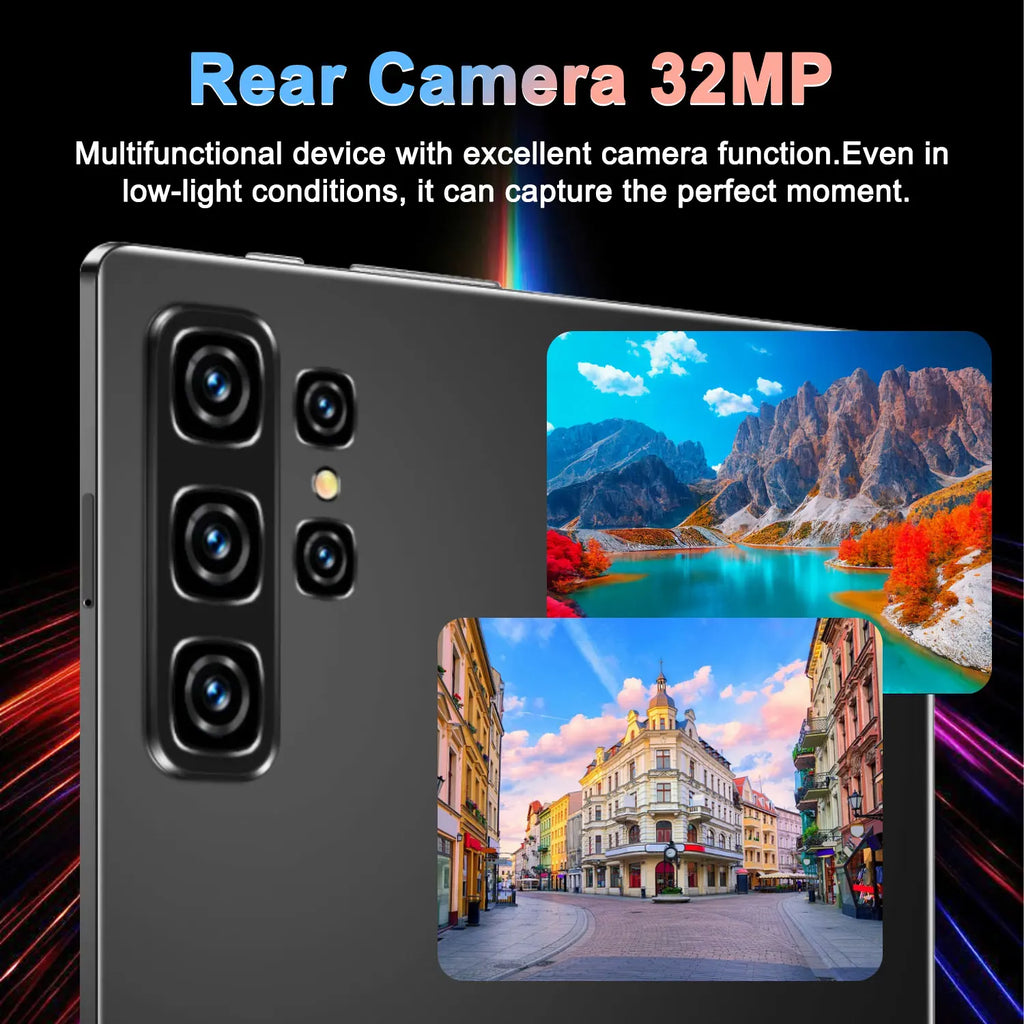 Tablette S11 Ultra Android 13 - 10.36" 16GB RAM 1TB ROM, 14 Cœurs, 20000mAh, WiFi