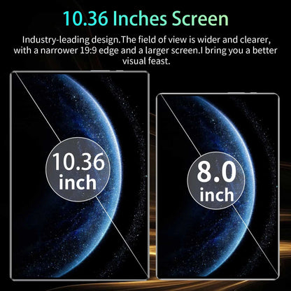 Tablette Android PRO6 2026 — 5G, 10 Cœurs, Écran 10,36" 4K, Double SIM, 12000mAh