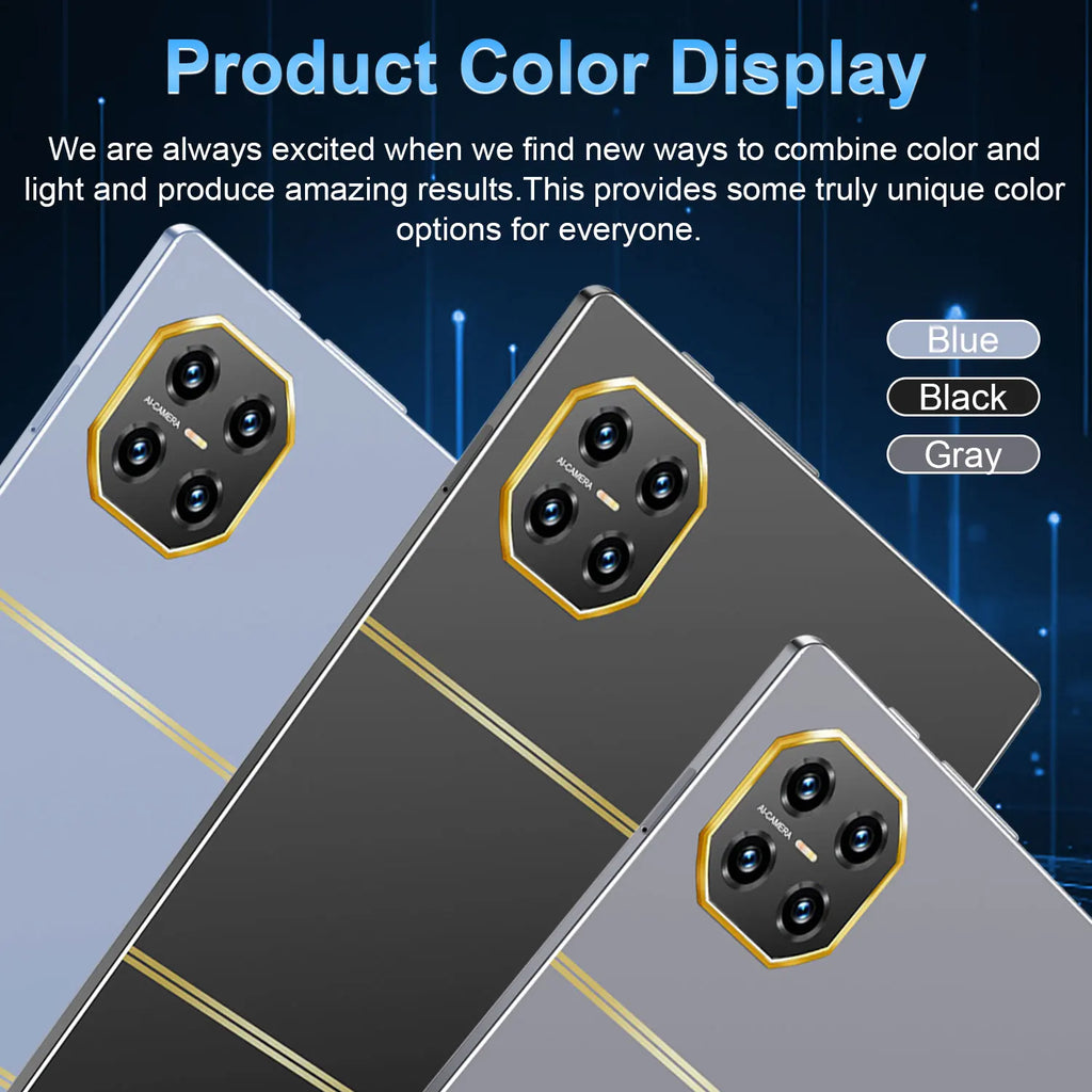 Tablette Android 13 5G 10.36" - 16GB RAM 1TB - Écran 2K - Batterie 20000mAh