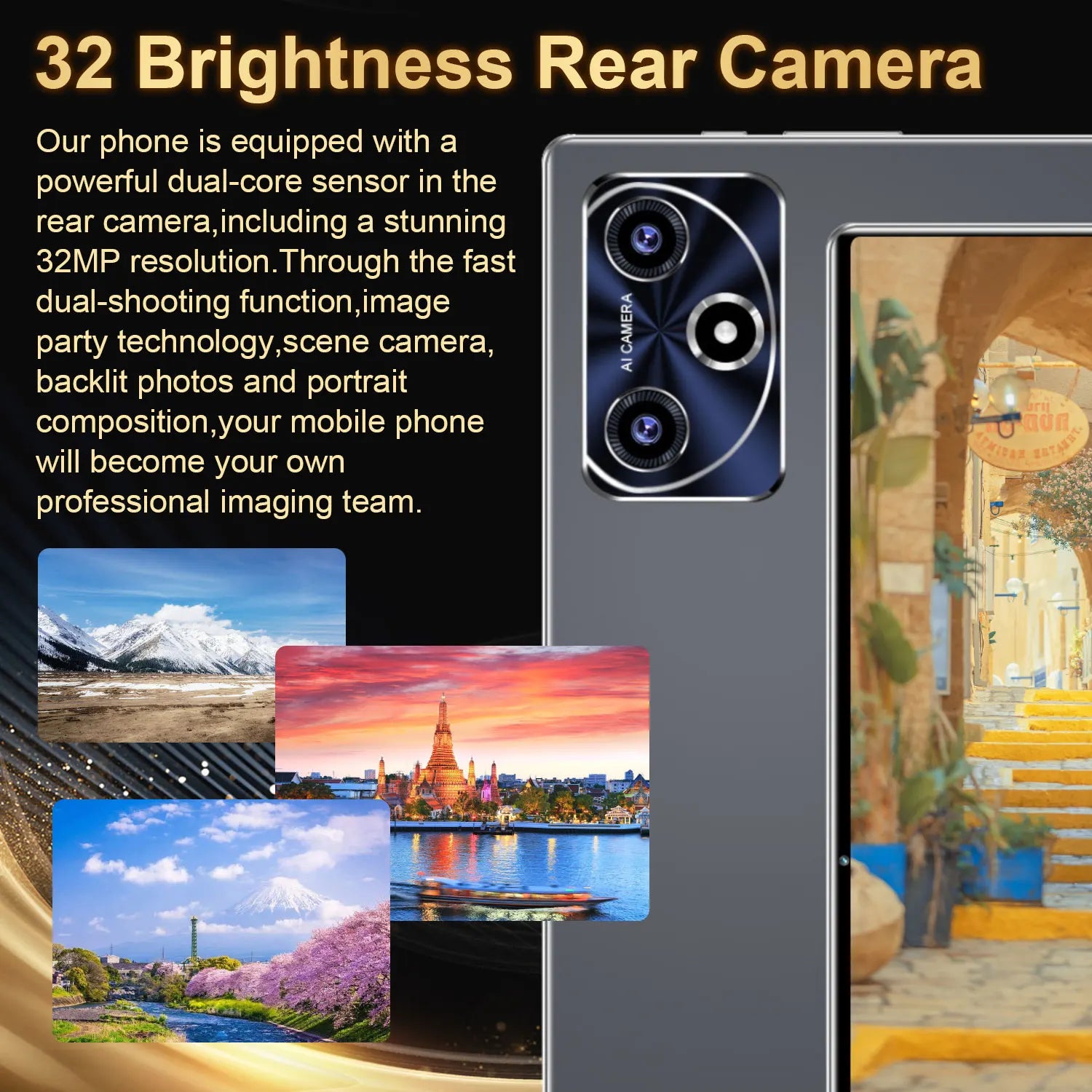 Tablette 300Pro 10,36" Android 14 - Snapdragon 8Gen2 16 Go+1 To 5G