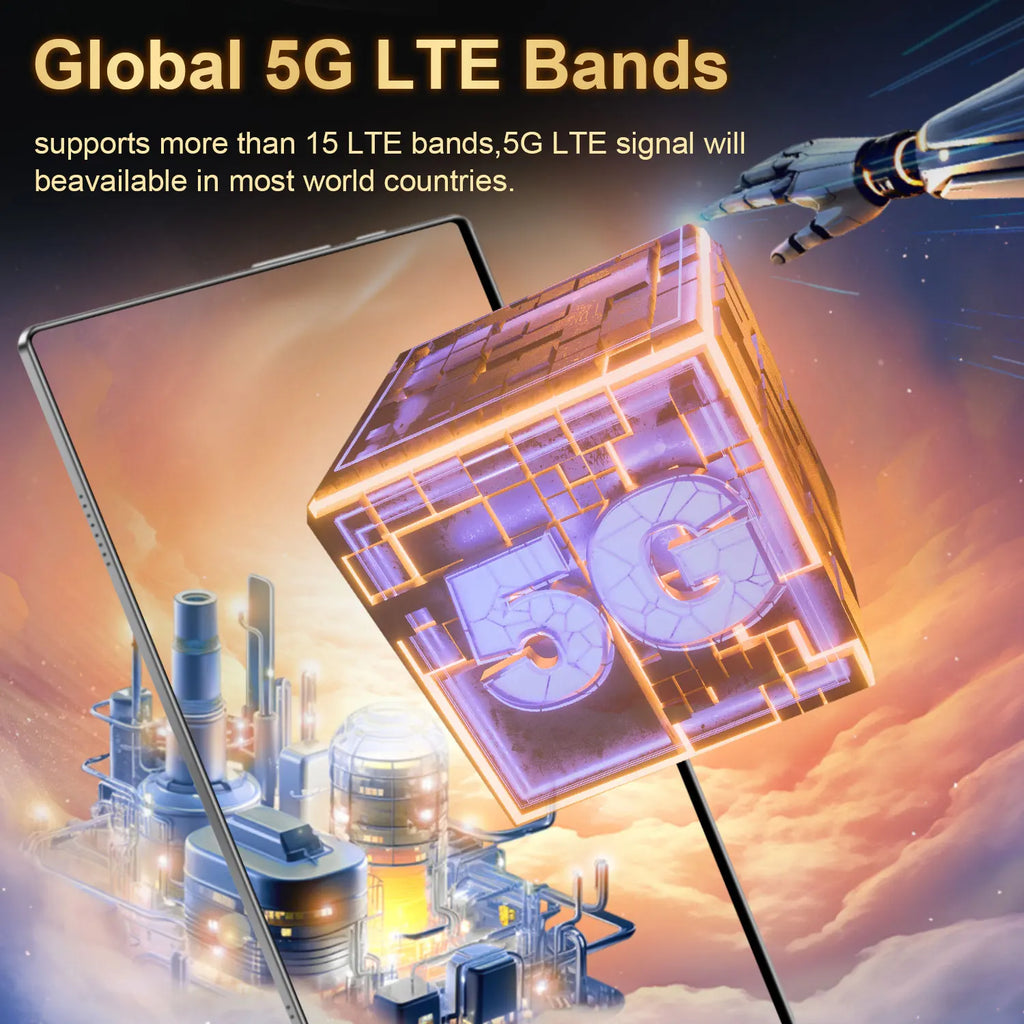 Tablette 300Pro 10,36" Android 14 - Snapdragon 8Gen2 16 Go+1 To 5G