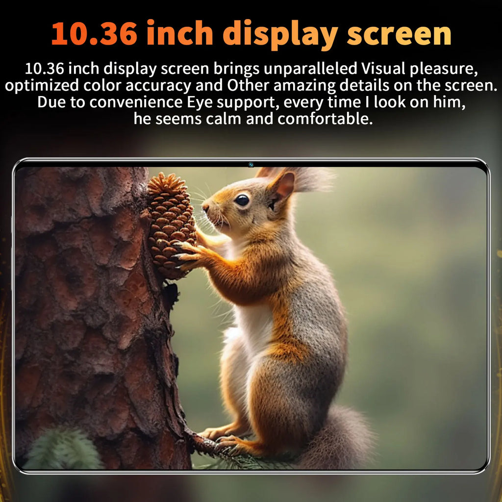 Tablette Android 14 - 10.36" 16GB RAM 1TB ROM, Snapdragon 8 Gen2, 5G, 20000mAh, 4K HD