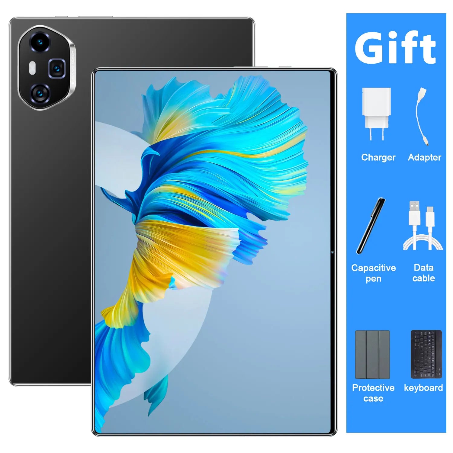 Tablette 300Pro 10,36" Android 14 - Snapdragon 8Gen2 16 Go+1 To 5G