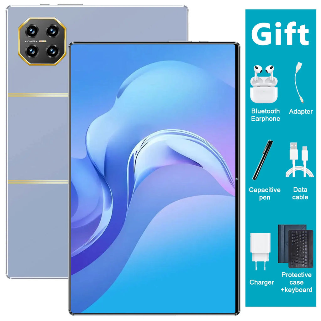 Tablette Android 13 5G 10.36" - 16GB RAM 1TB - Écran 2K - Batterie 20000mAh