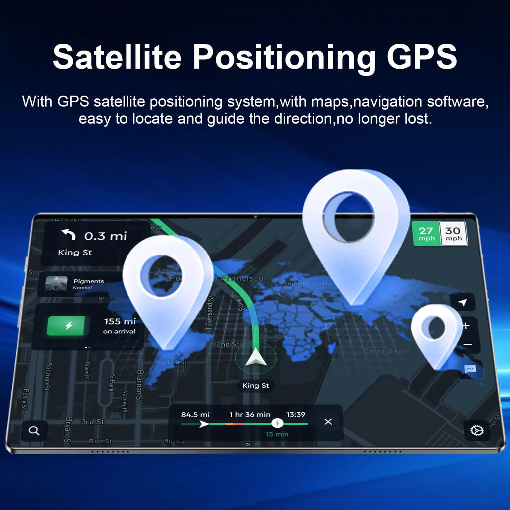 Tablette 300Pro 10,36" Android 14 - Snapdragon 8Gen2 16 Go+1 To 5G