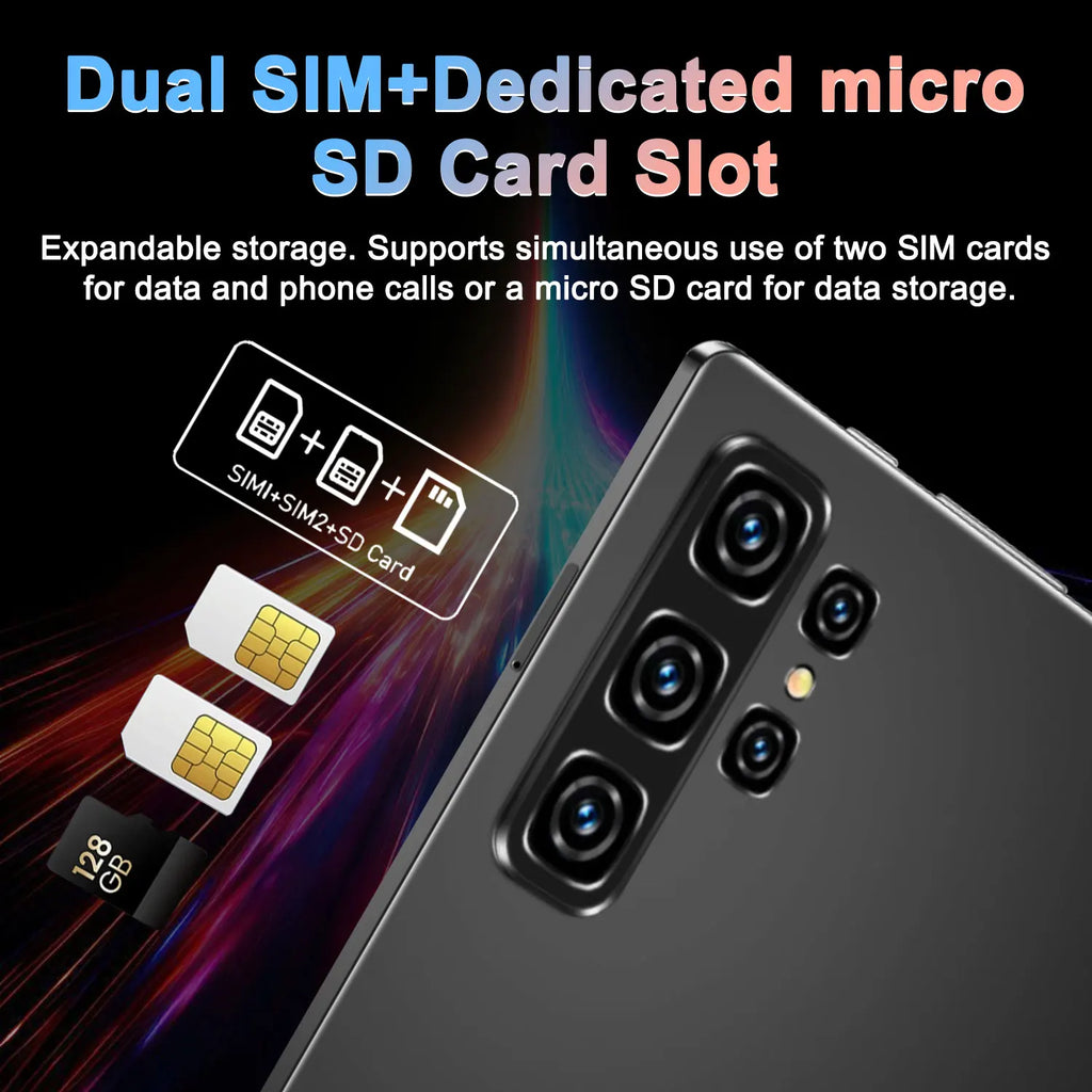 Tablette S11 Ultra Android 13 - 10.36" 16GB RAM 1TB ROM, 14 Cœurs, 20000mAh, WiFi