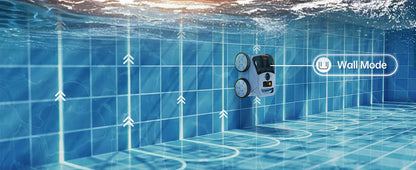 Robot Nettoyeur de Piscine Seauto – Sans Fil | Aspiration 45 000 Pa | Jusqu'à 200 m²