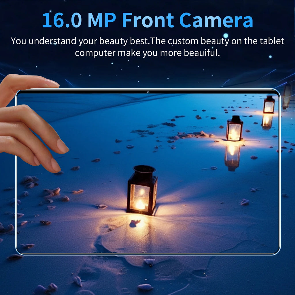 Tablette Android 13 - 10.36" 16GB RAM 1TB ROM, 10 Cœurs, 5G, 12000mAh, Dual SIM