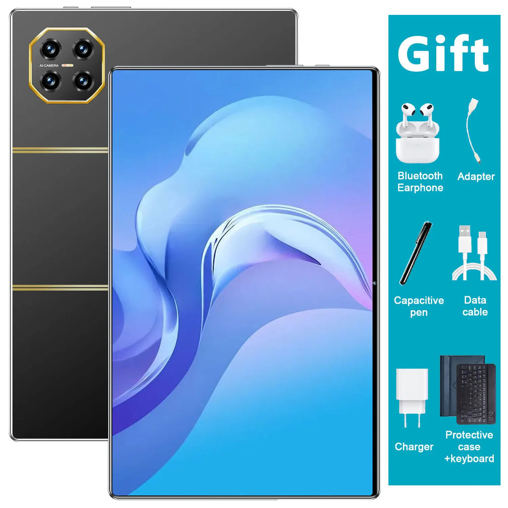 Tablette Android 13 5G 10.36" - 16GB RAM 1TB - Écran 2K - Batterie 20000mAh