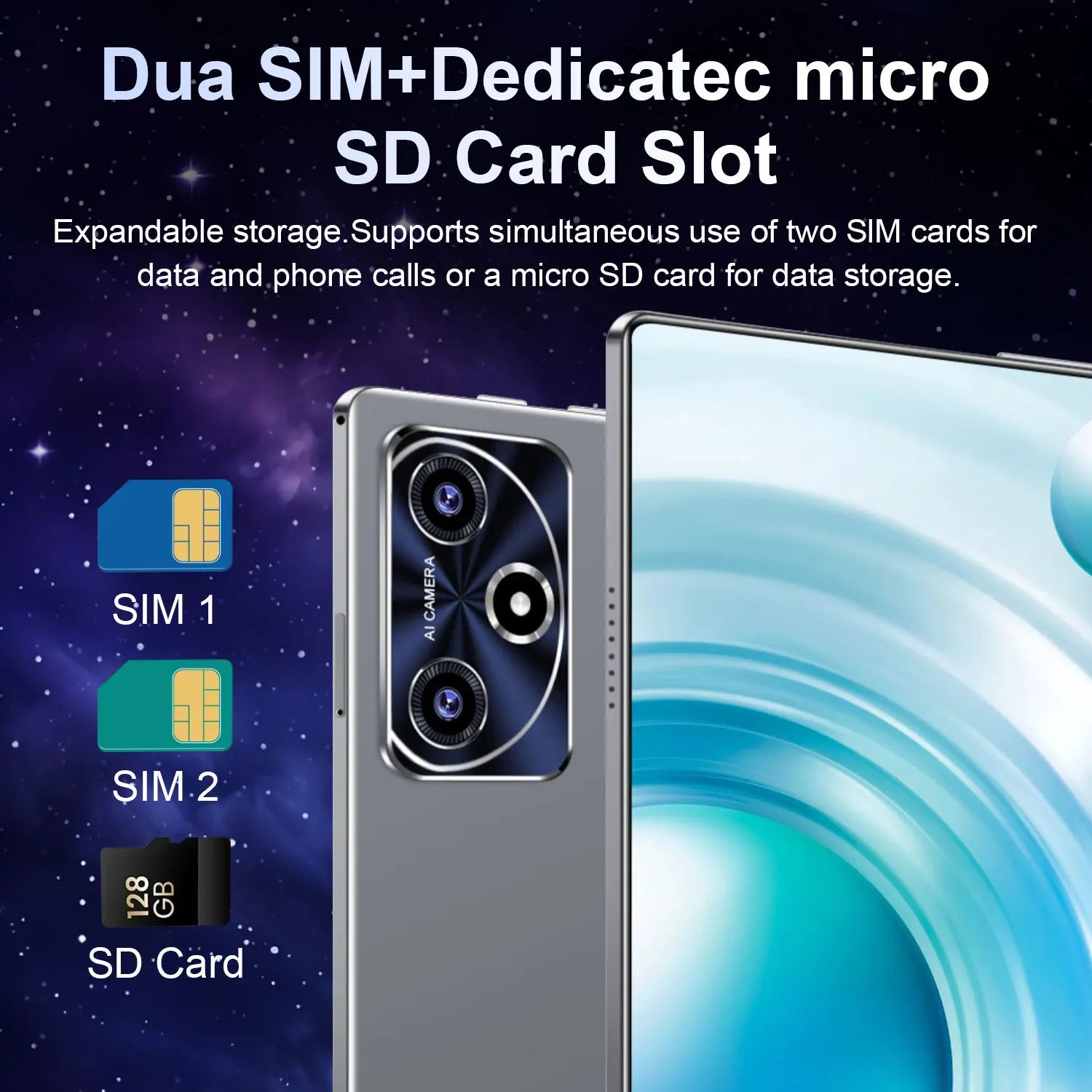 Tablette S10 Pro 10.36" Android 13 - Snapdragon 8Gen2 16GB+1TB 5G Dual SIM