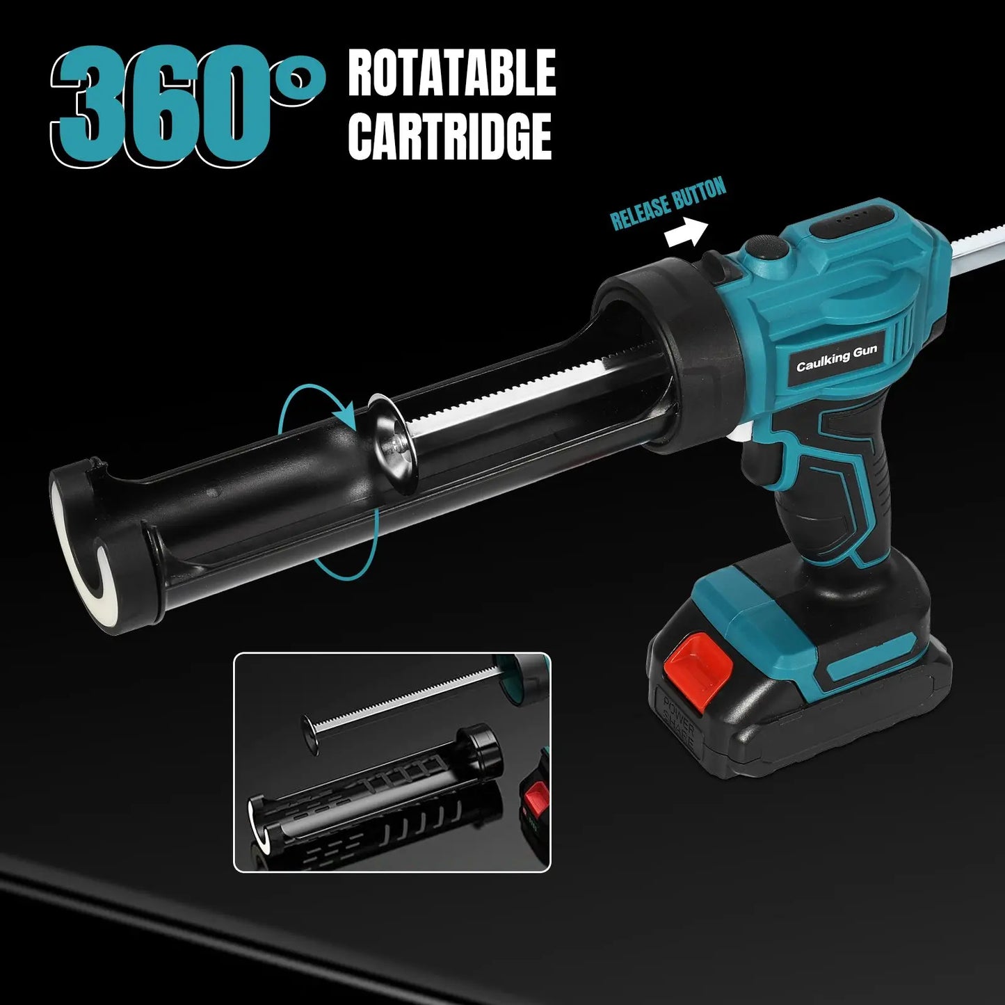 Pistolet à Colle Électrique Sans Fil 
