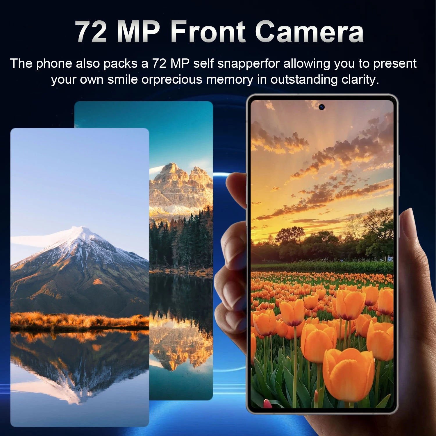 Smartphone 5G Android 14 - Écran 6.9" 16GB RAM 1TB ROM Double Caméra 108MP+72MP