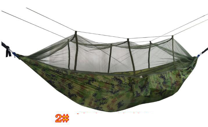 Hamac Camping 2 Personnes Ultraléger avec Moustiquaire – 260x140 cm