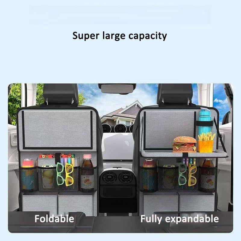 Organisateur de Siège Auto – Sac de Rangement Imperméable Suspendu 42x62cm