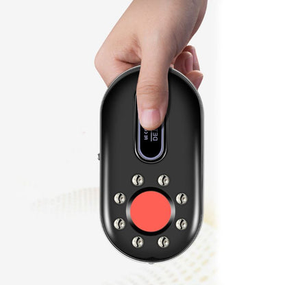 Détecteur de Caméra Cachée Infrarouge 3-en-1 — Anti-Espion, Alarme Personnelle & Lampe LED
