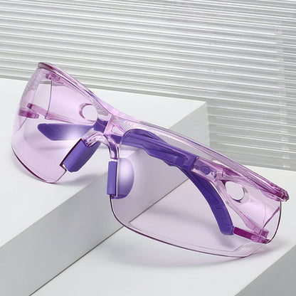 Lunettes de Protection Cyclisme – Monture Transparente Anti-Vent