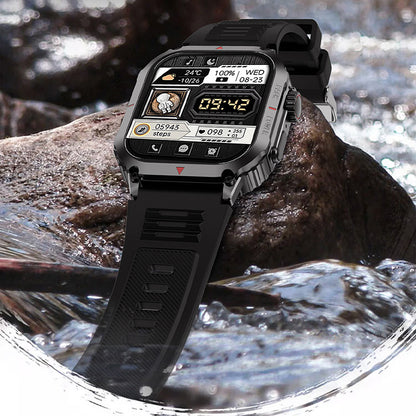 Smartwatch ZW66 – Appels Bluetooth, Notifications, Cardiofréquencemètre & Sport