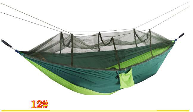 Hamac Camping 2 Personnes Ultraléger avec Moustiquaire – 260x140 cm