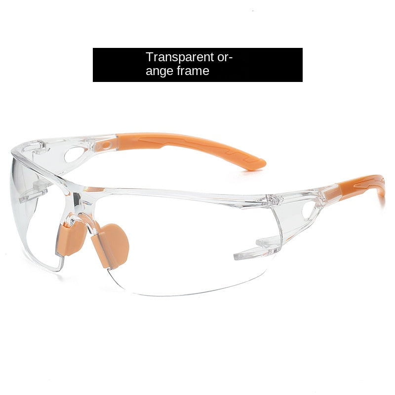 Lunettes de Protection Cyclisme – Monture Transparente Anti-Vent